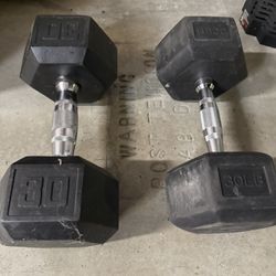 30lb dumbells