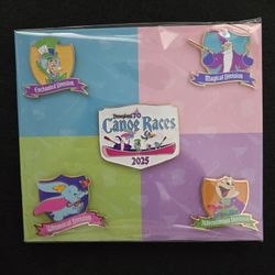 Disney Canoe Races Pin Set 2024 Cast Exclusive LR