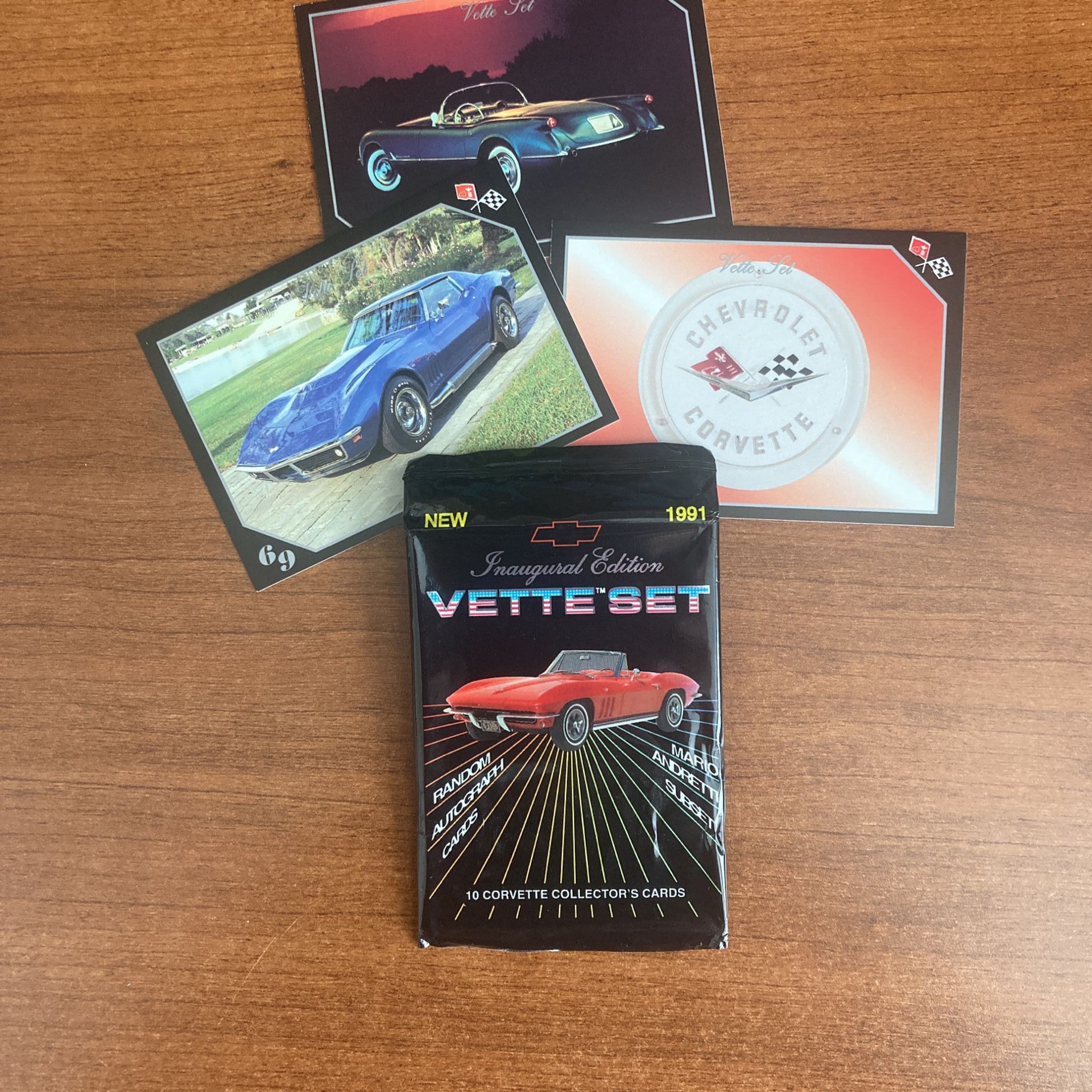 Vette Set Trading Cards 1991 - Partial Set
