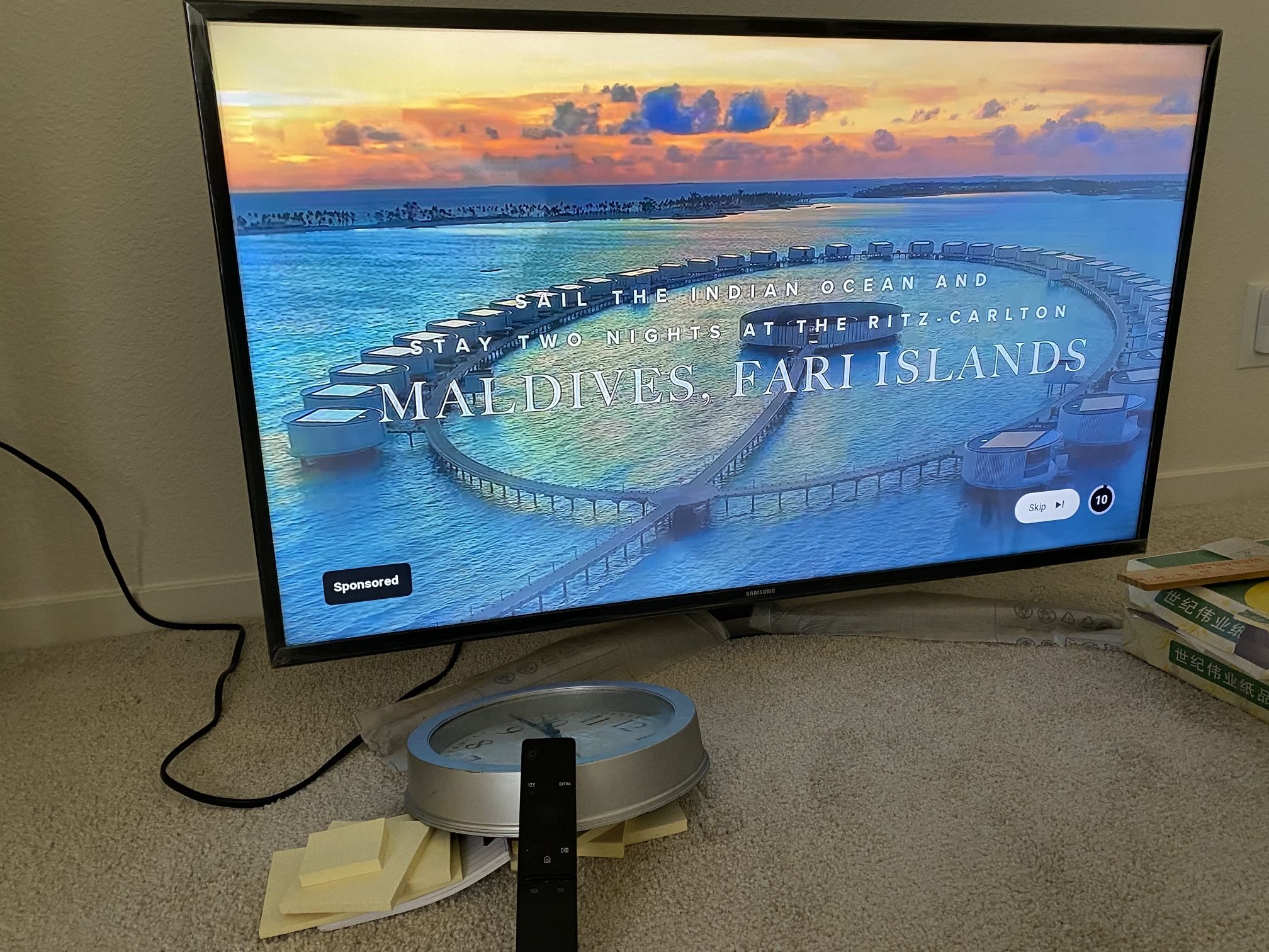 Samsung 40” Smart TV