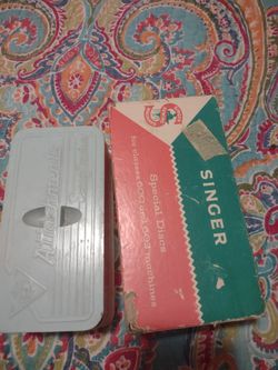 Singer Sewing Machine Items