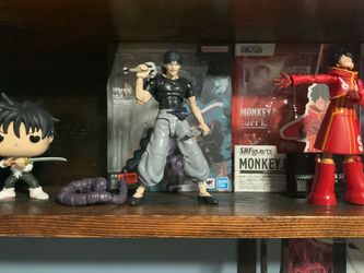 Toji shf figure, all accessories and original packaging included