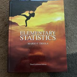 Elementary Statistics Third California Edition