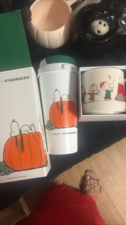 Peanuts x Starbucks Tumbler and Mug Set