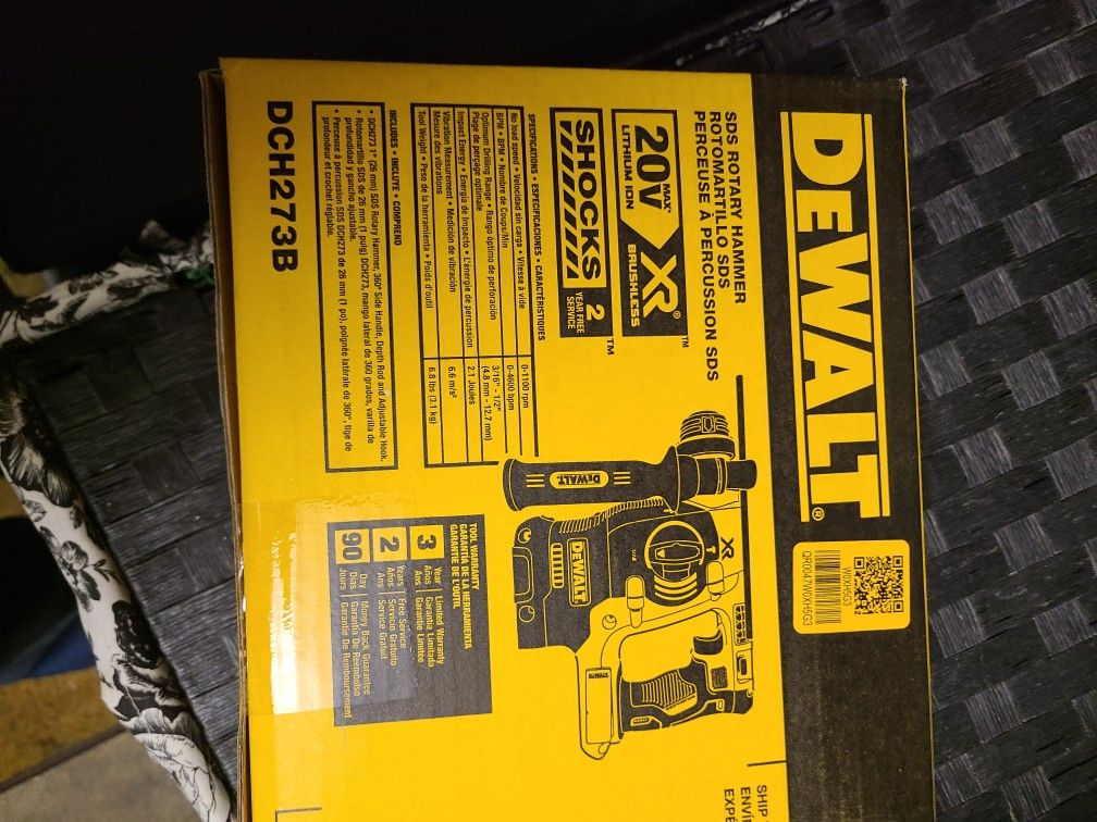 Dewalt Rotary Hammer New