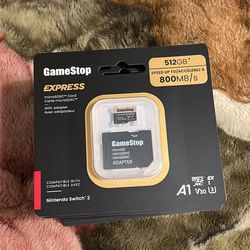 GameStop 512GB Express Micro SD Card for Nintendo Switch 2