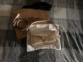 Coach Tabby 26 leather shoulder bag with receipt