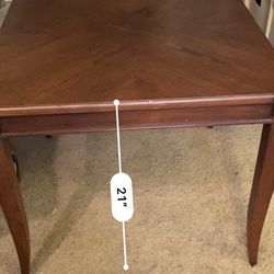 Good Quality Wood End Table