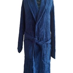 100% Cotton men bathrobe