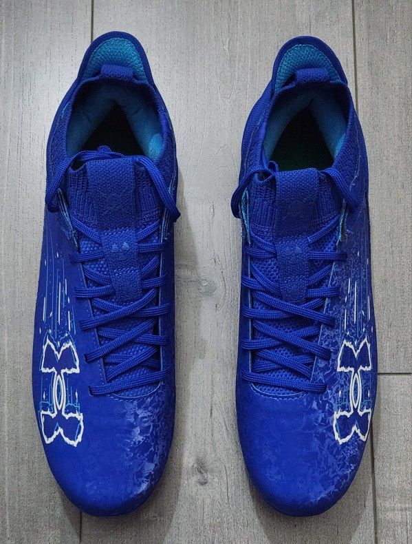 Under Armour Blur Smoke Suede 2.0 MC Football Cleats (contact info removed) 400 Men's Size 9 New🏈