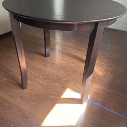 Dark Brown Dining Table