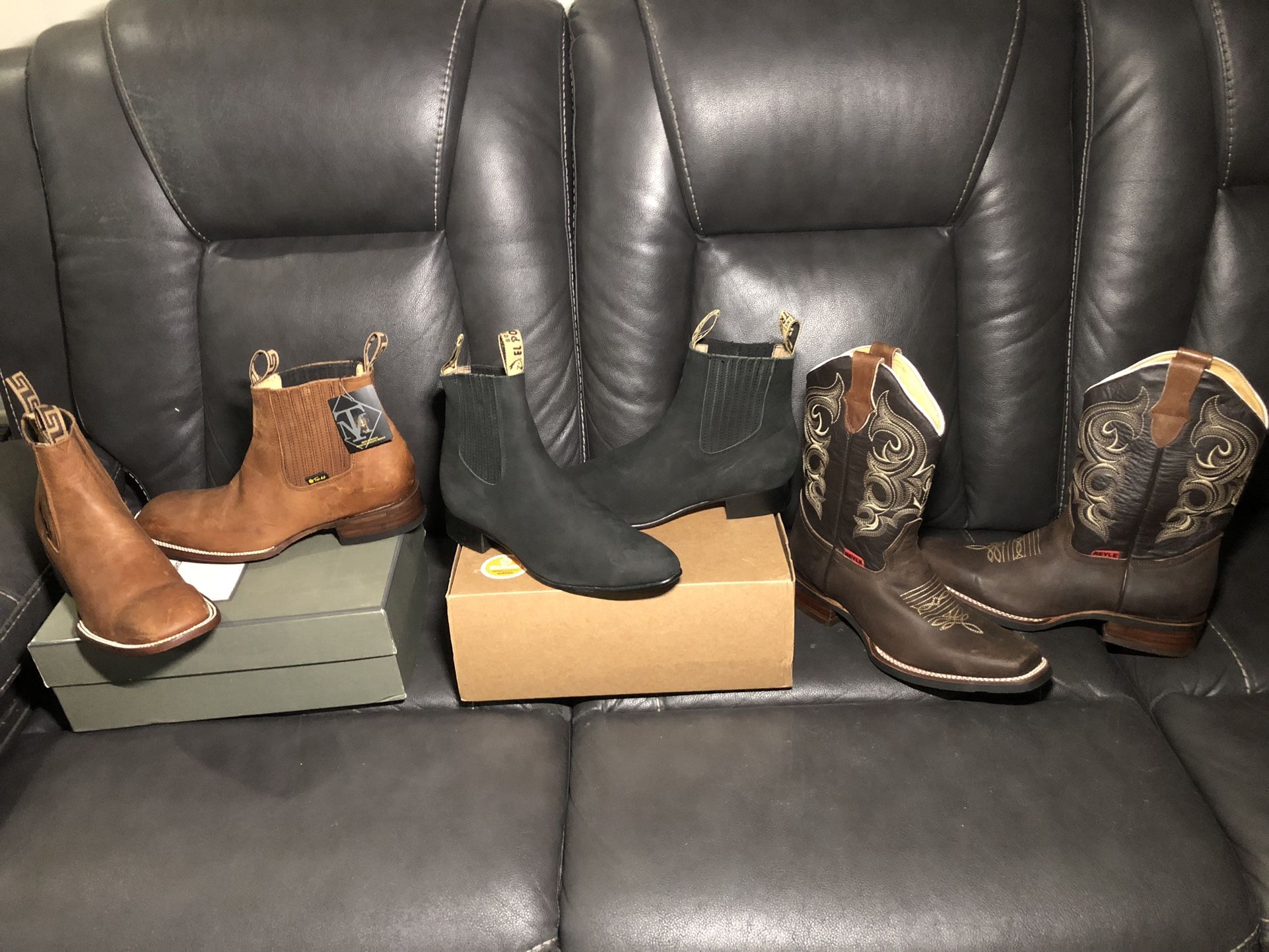 Authentic Leather Boot From Mexico