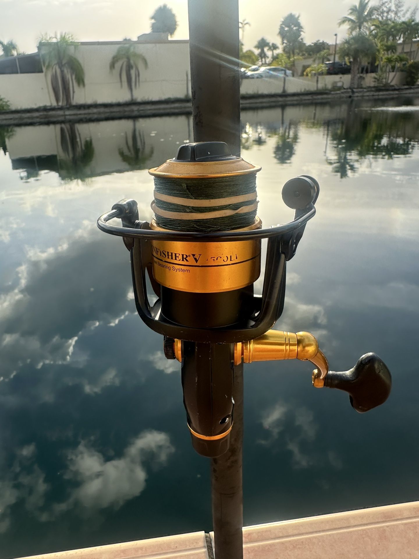 Preowned Penn Spinfisher V 4500LL Reel On A Preowned Capt Harry’s HopperRod 6’6” 25-60lb Rod🔥