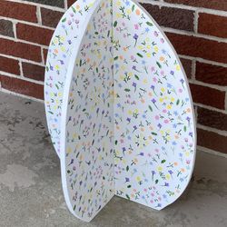 Self-Standing Wooden Easter Egg