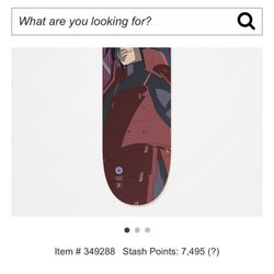 Primitive X Naruto Skateboard 