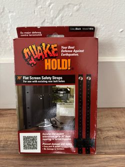 QuakeHold! 4516 70-Inch Flat Screen TV Safety Strap
