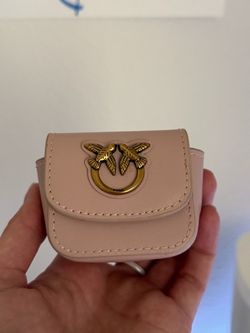 Authentic PINKO Leather AirPods Pro Case / Bag Charm (Nude Pink)