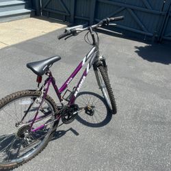 Girls 18 Speed Bike 