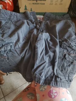 Gray size 34 shorts