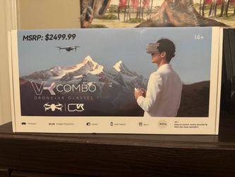 Drone with VR Glasses Combo