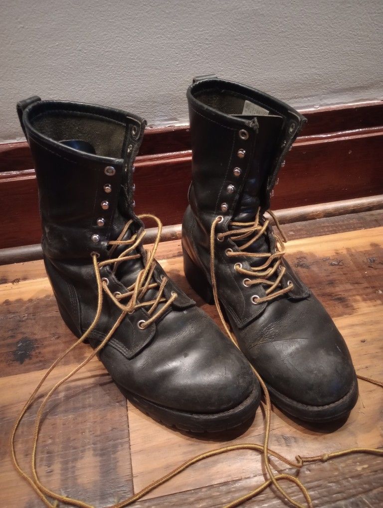 Red Wing Mens US 10 1/2 Mens Logger Boots 699 Biker Work Boots Vintage 2005