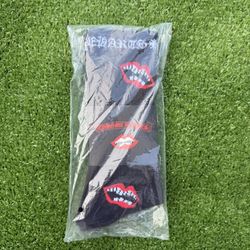 Black And Red Viral Chrome Hearts Socks