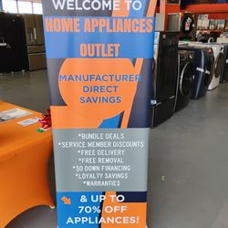 RANGES, WASHER AND DRYER SETS, REFRIGERATORS AND MORE!!