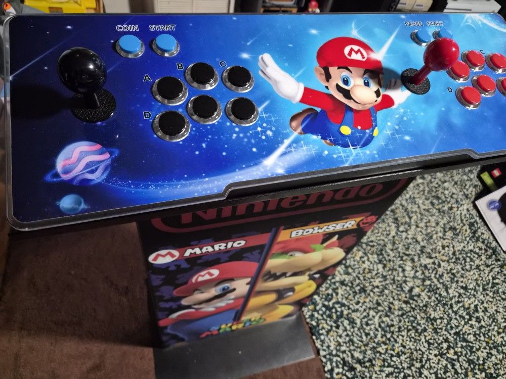 Arcade Retro Games 2 Players with Pedestal 