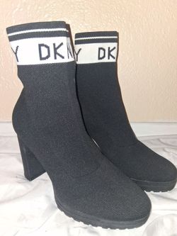 DKNY Tessa Sock Ankle Boots