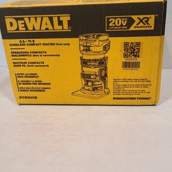 Ss-197 Dewalt 20v Cordless Compact Router (Tool Only)