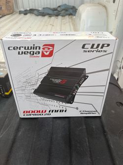 Cerwin Vega CUP800.2D 2-Channel Car Amplifier