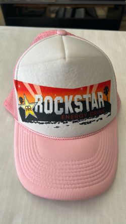Rockstar trucker cap