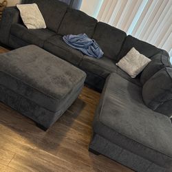  Couch With Ottoman 
