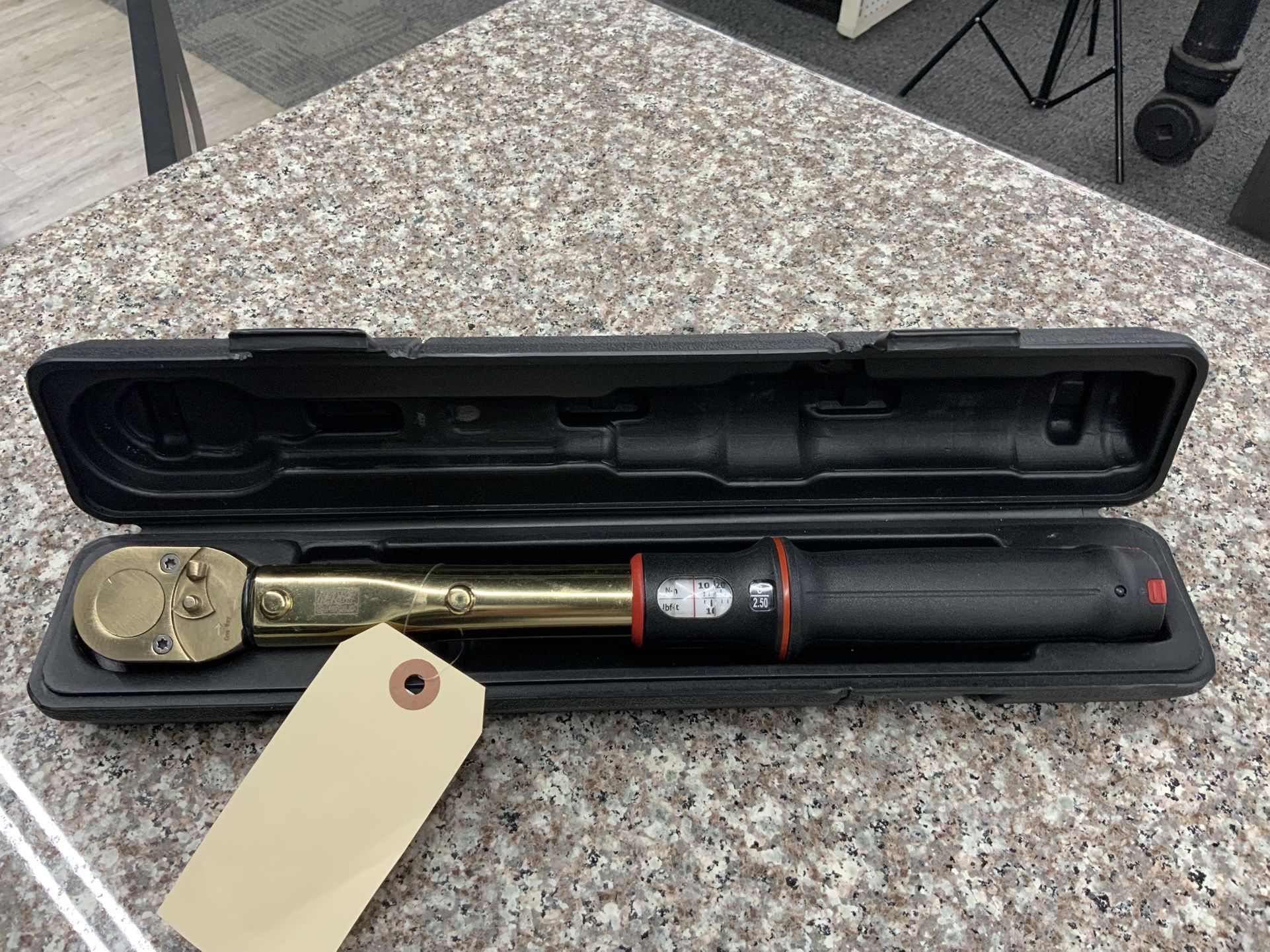 Hardy Tools Non Sparking Torque Wrench 10-50 Nm 7.3 - 36.8 ft lbs 3/8" Dr Al-Cu