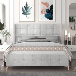 King Or Queen size bed Frame only / Includes: Headboard, footboard and side rails. 