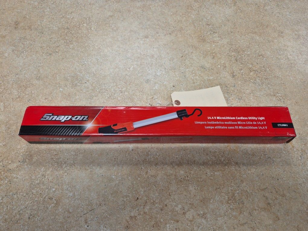 NEW Snap On CTLU861 Cordless Utility Light 14.4 Volt