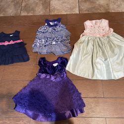 4 Girls Dresses Size 4
