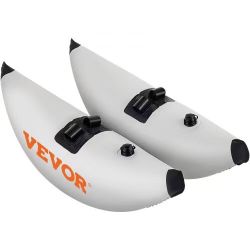 660#Kayak Outrigger Stabilizers, 2 PCS, PVC Inflatable Outrigger Float with Sidekick Arms Rod, Standing Float Stabilizer System Kit for Kayaks, Canoes