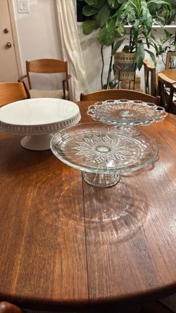 Three Cake Stands Wedding Decor And Decorations