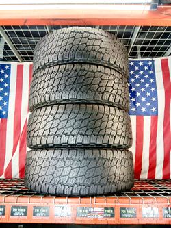 ⭐️ USED TIRES 265/65R18 NITTO TERRA GRAPPLER G2 ALL TERRAIN TRUCKS/JEEPS/SUV 265 65 18