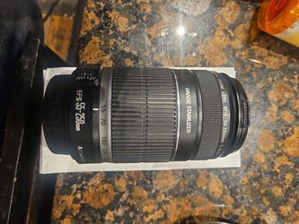 Cannon zoom lens EF-S 55-250 mm