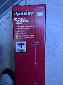 Husky universal telescoping tripod