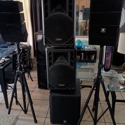 Dj Speakers And Amplifier