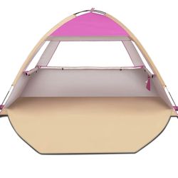 🔥Brand new🔥 Beach Tent Sun Shelter for 3Person, UPF 50+ UV Protection Beach Canopy, Lightweight and Easy Setup Cabana, Portable Shade Tent
