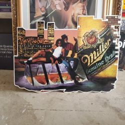 Miller Genuine Draft Tin (Metal) Sign