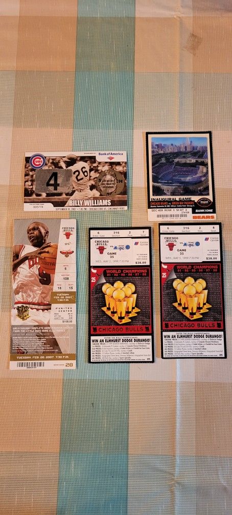 TICKET STUBS