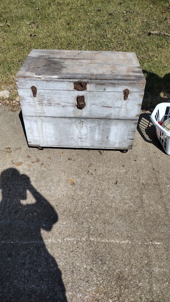 Antique Wooden Chest