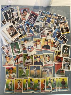 Mini Baseball Cards/Stickers With Back Still On From 82 And Up. There Are Approximately 250 Cards And Stickers