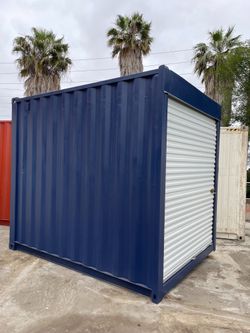 10FT STORAGE SHIPPING CONTAINER – ROLL UP DOOR (EASY ACCESS)
