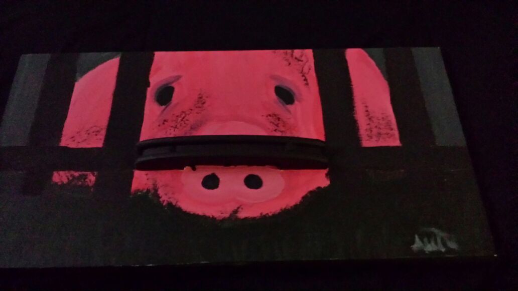 Authentic painting by daughter